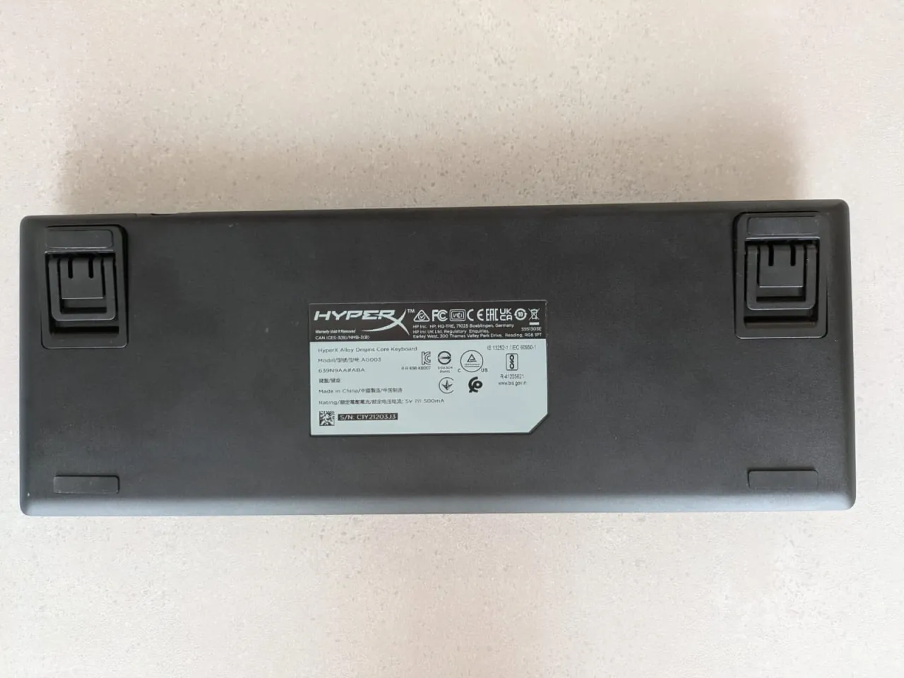 Клавиатура HyperX Alloy Origins Core 3