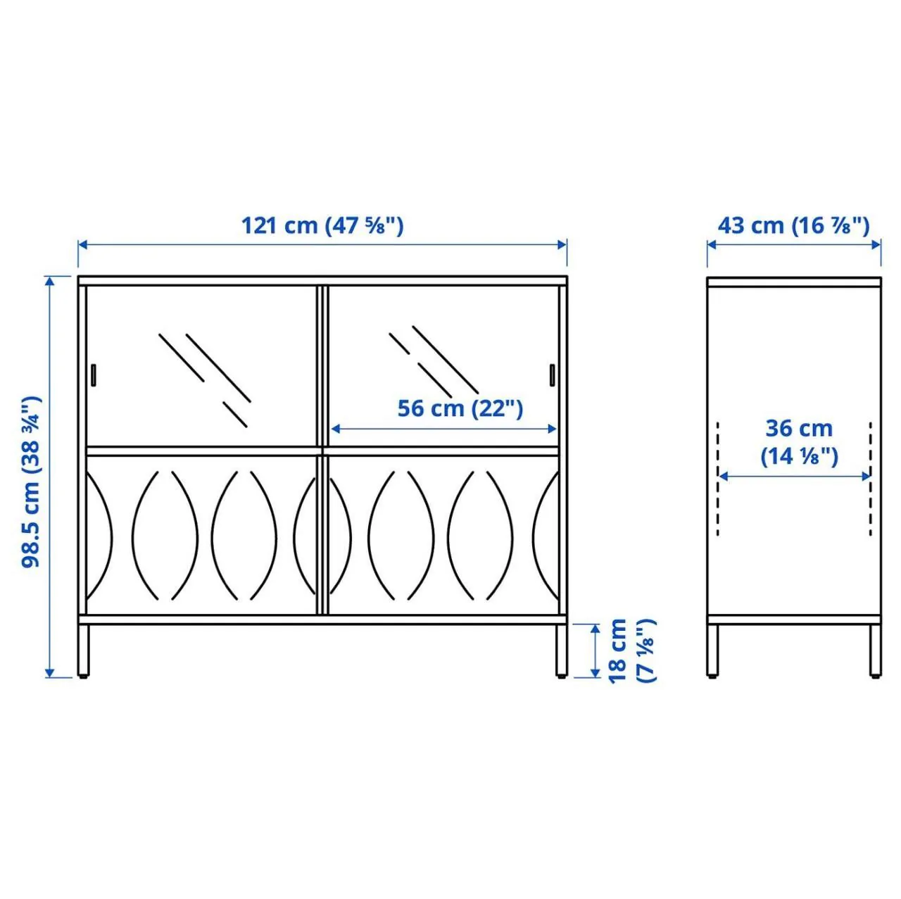 Шкаф IKEA KALKNAS состояние нового 2
