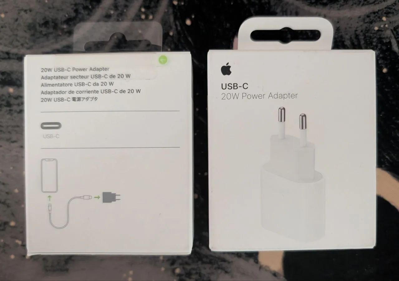 Адаптер Apple 20W USB-C Power Adapter оригинал 1