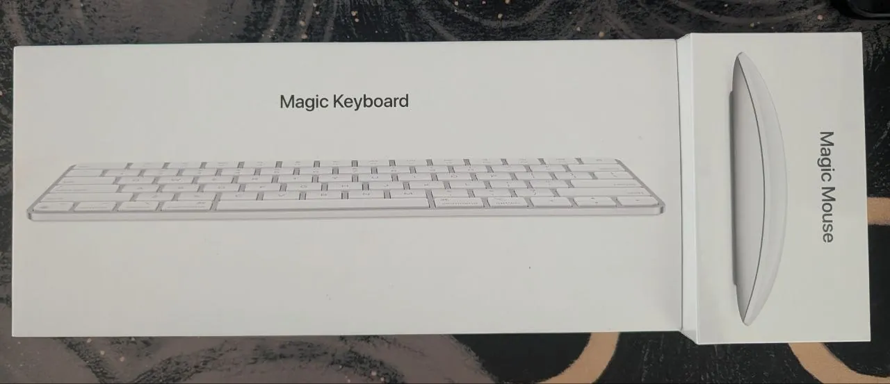 Apple Magic Keyboard A2450 и Magic Mouse A1657 новые 1