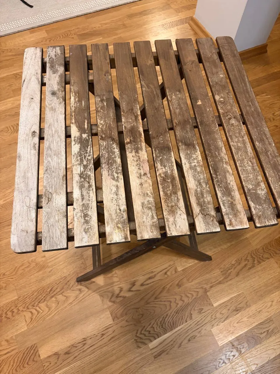 Садовый столик IKEA ASKHOLMEN для террасы 3