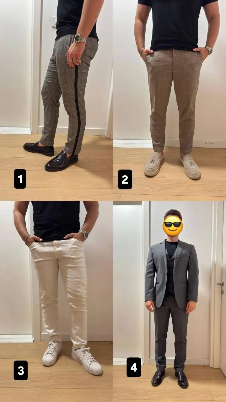 Мужские брюки MOSS London H&M LCW и костюм тройка Белград 1