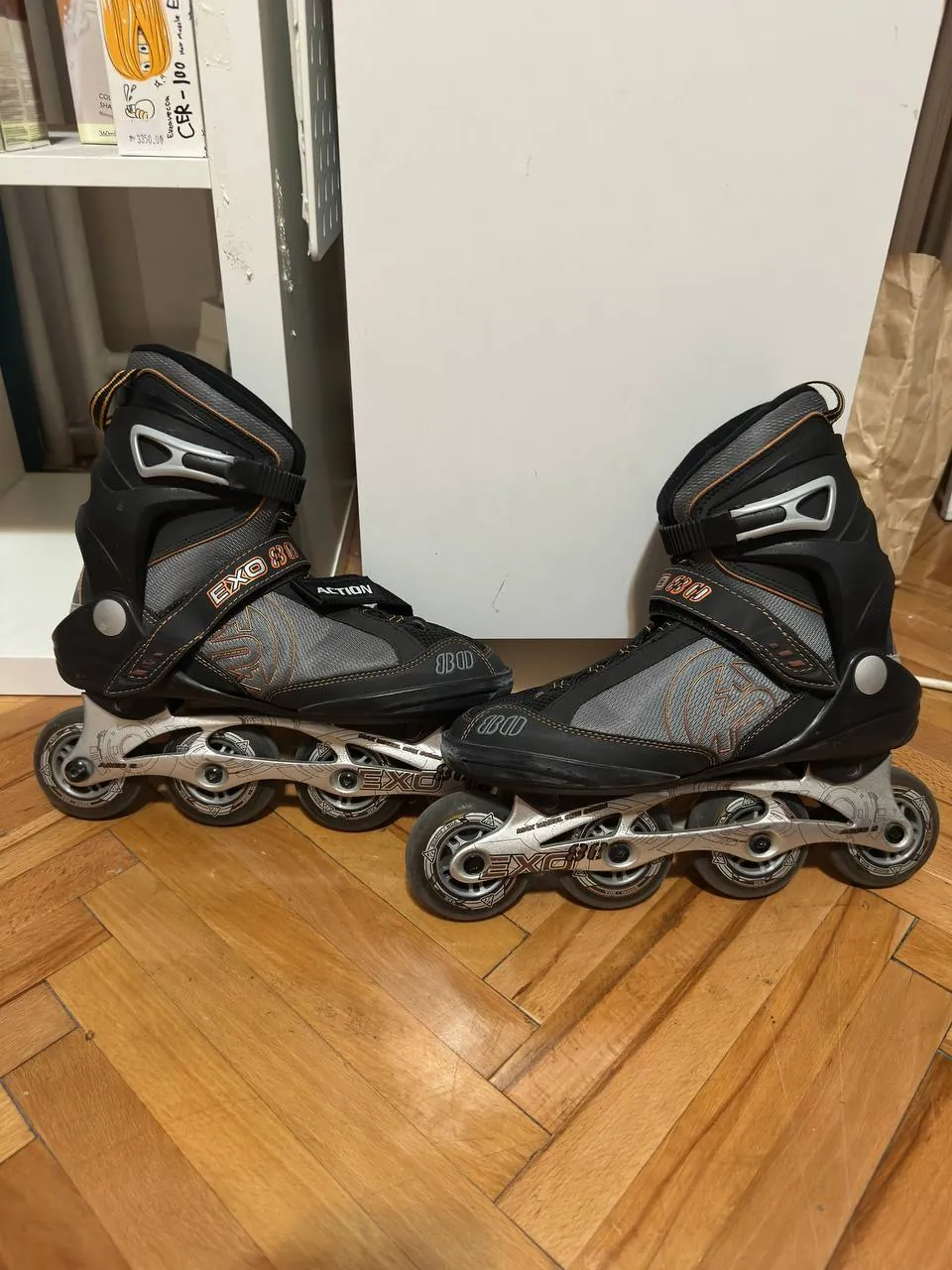 Ролики K2 EXO 80M и детские Rollerblade Microblade с защитой Белград Дорчол 2