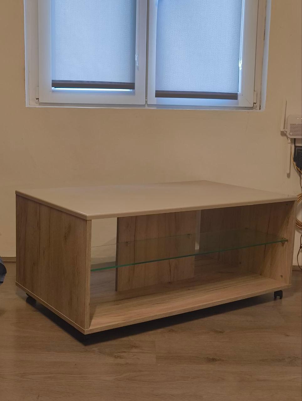 Круглый пуф с местом для хранения 6