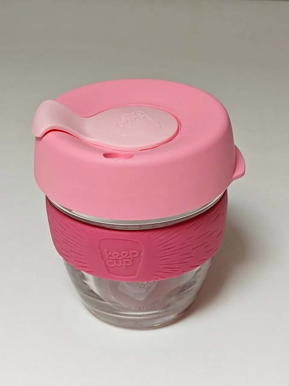 Кофейная чашка KeepCup 227 мл бежевая и розовая 3