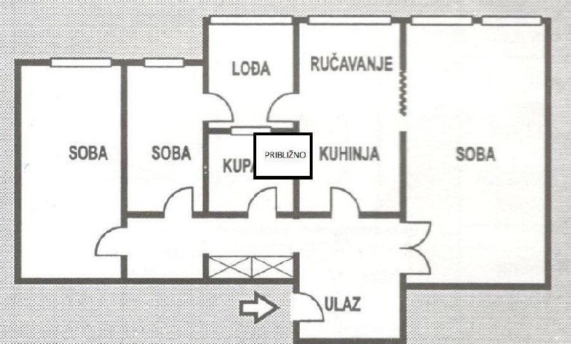 Аренда трехкомнатной квартиры 9