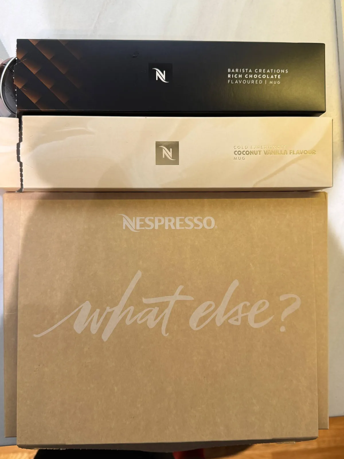 Кофемашина Nespresso Vertuo Pop белая с капсулами 3