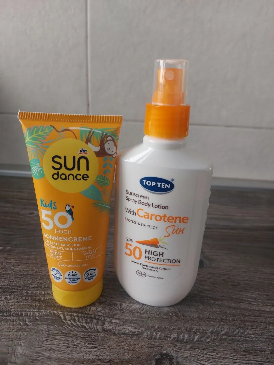 Крем солнцезащитный SPF 50 два тюбика 1