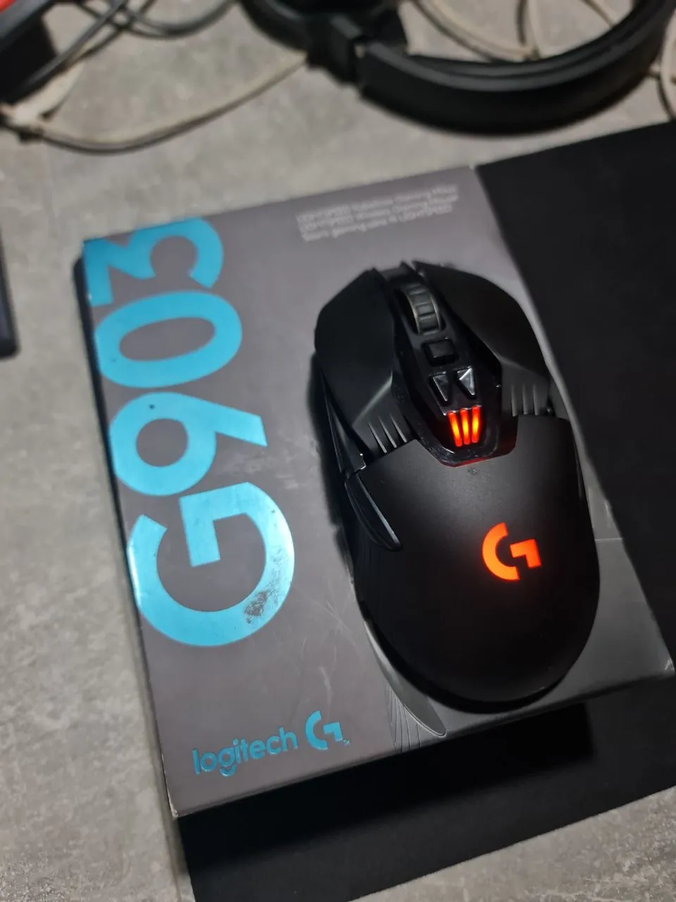 Мышь Logitech G903 полный комплект 1