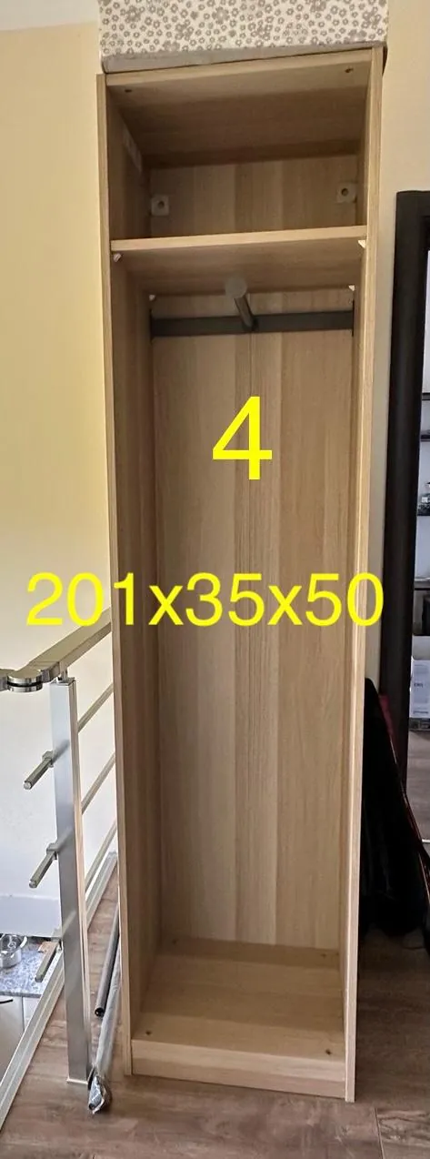 Шкафы IKEA PAX четыре штуки разборные 4