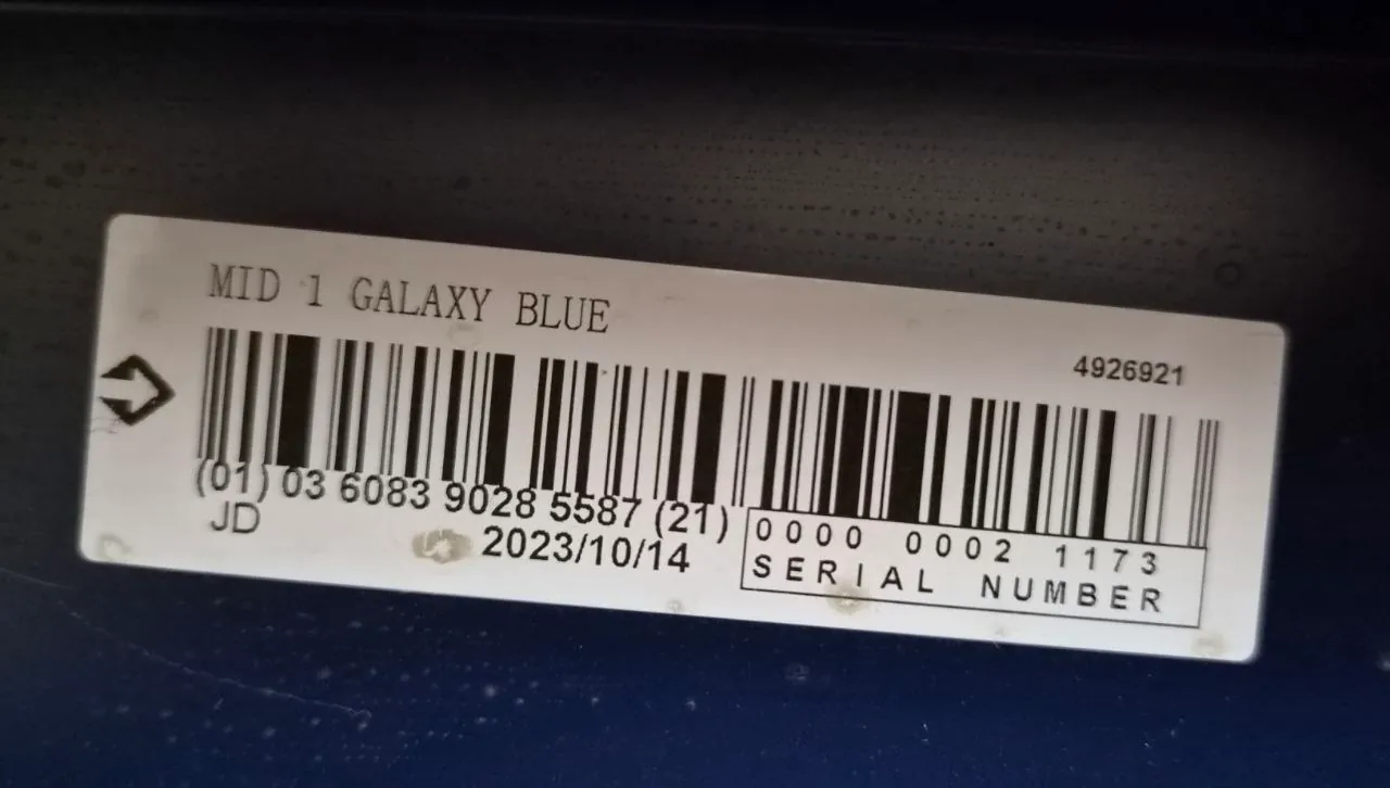 Детский самокат Decathlon Mid 1 Galaxy Blue 3