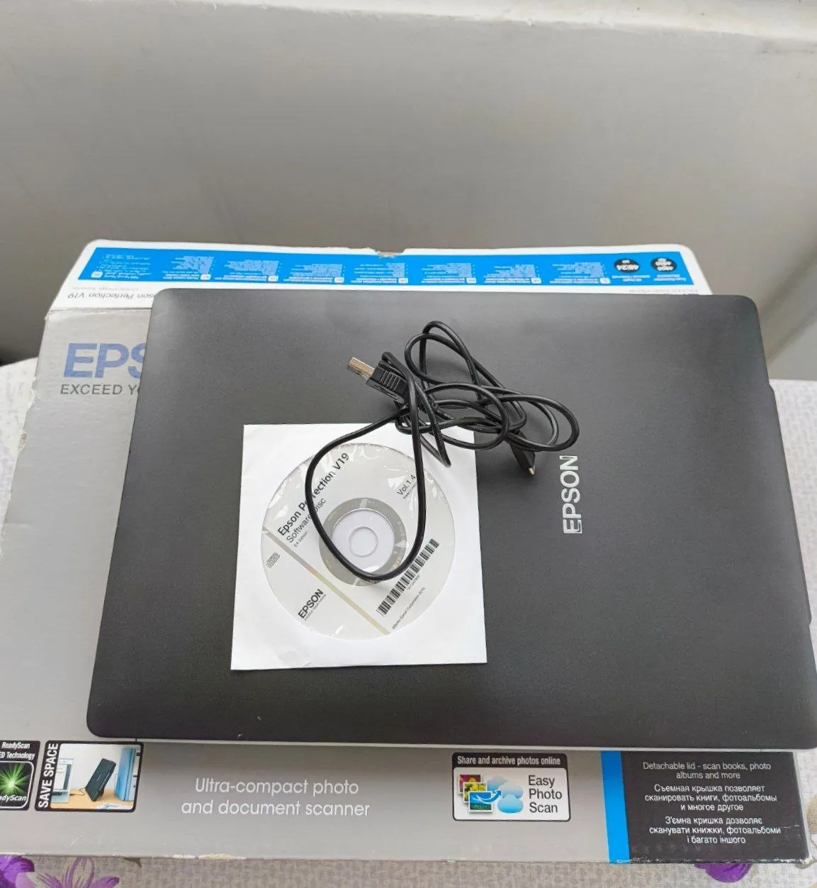💸 Продаётся: сканер Epson Perfection V19 4