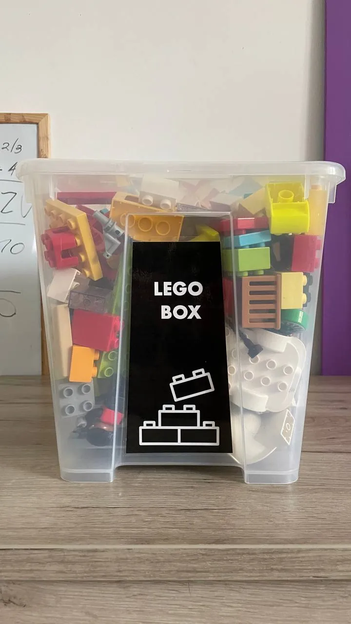 Большой бокс оригинального LEGO Duplo 1
