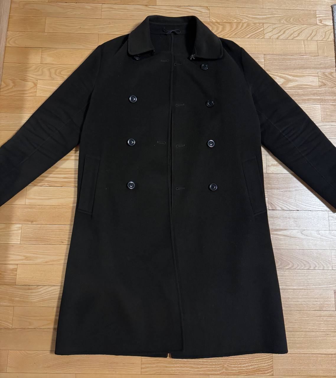 Шерстяное пальто Mango man 1