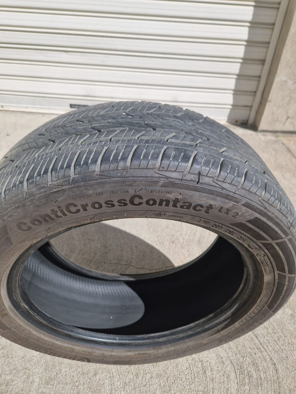 Комплект летней резины Continental 1