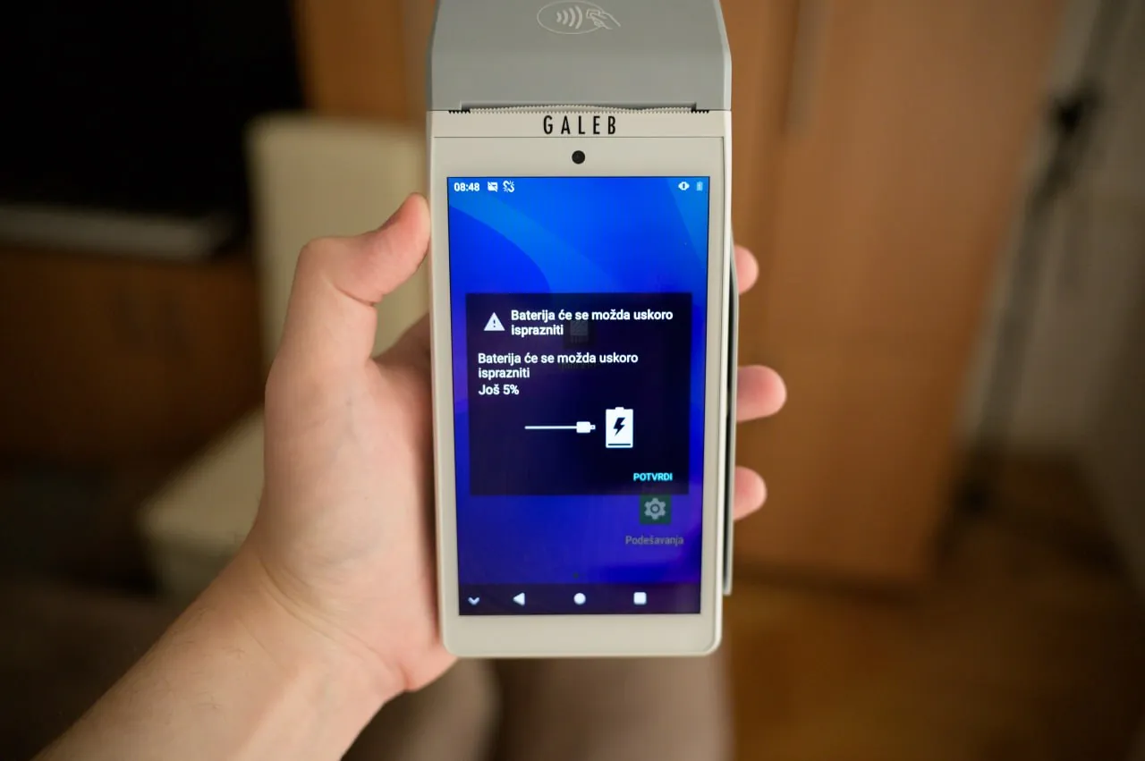 Кассовый аппарат Galeb N910 Pro отвязан 2