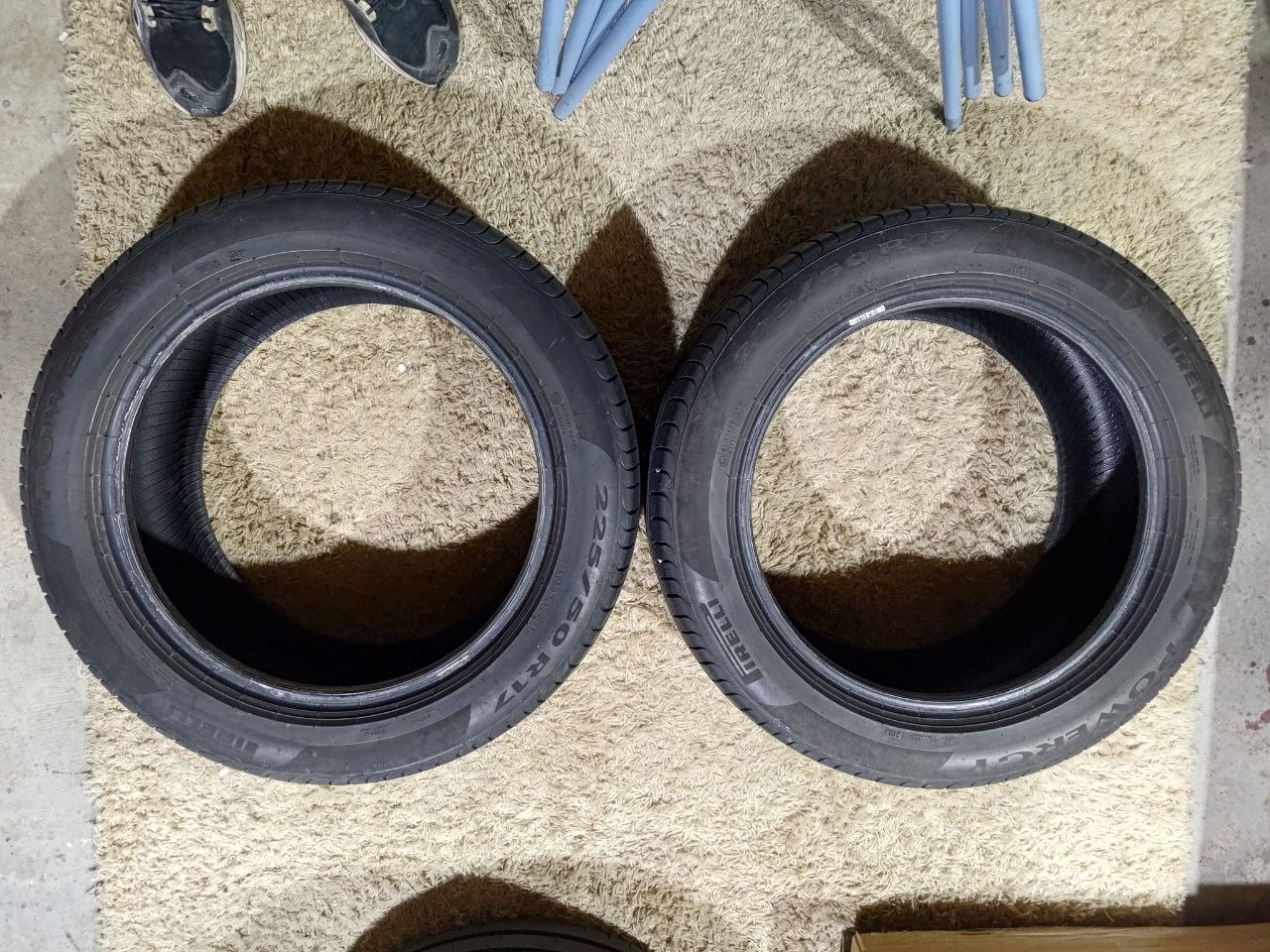 Две пары летней резины 225 50 R17 1