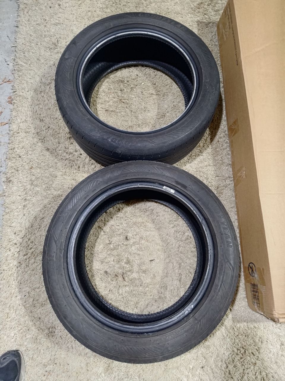 Две пары летней резины 225 50 R17 4