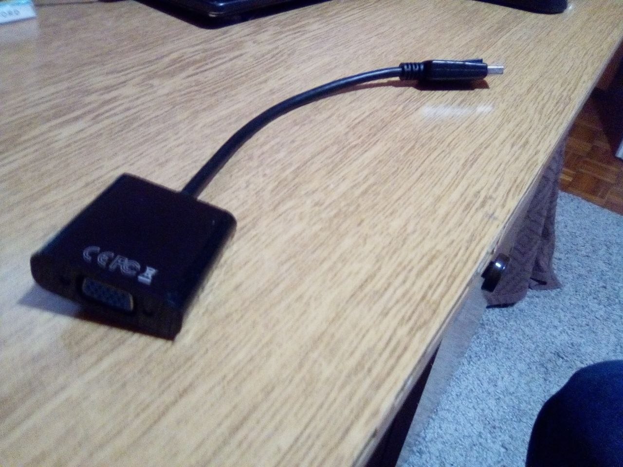 переходник VGA<->DP 1