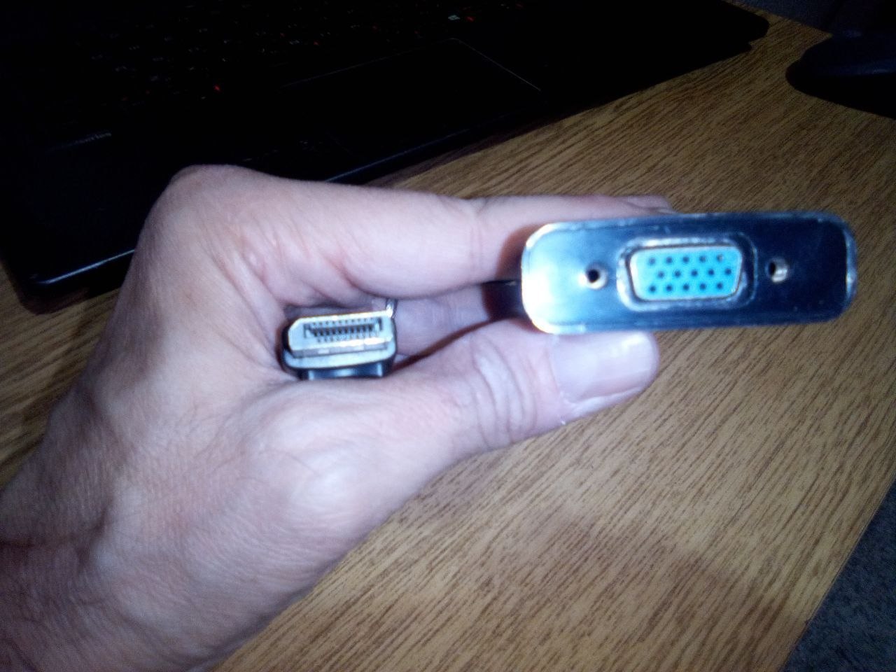 переходник VGA<->DP 2