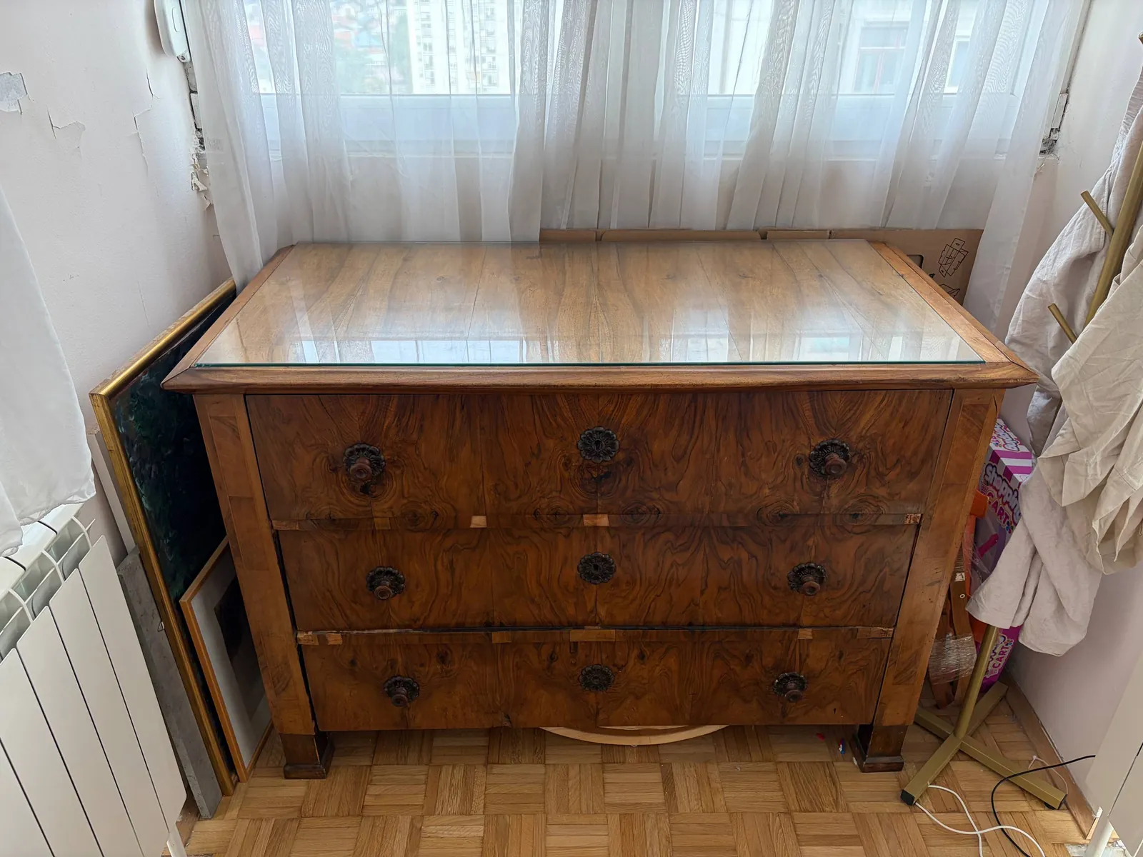 Антикварный комод массив дерева 133×64×95 см Врачар 1