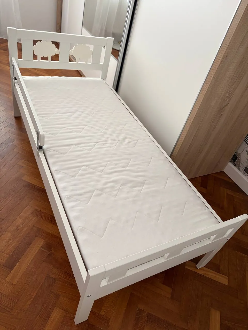 Детская кроватка IKEA с матрасом 160х70 2