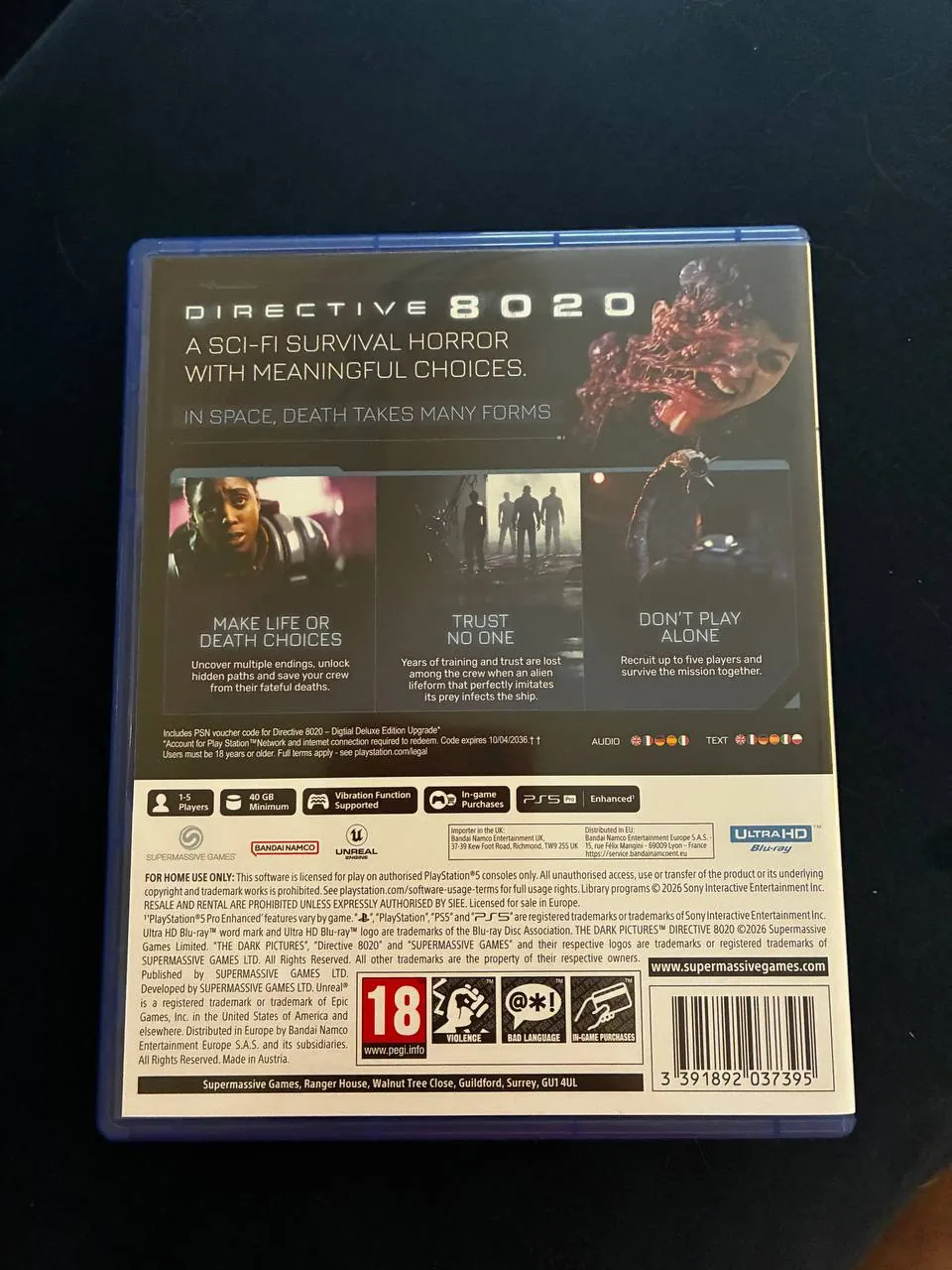 Игра PS5 Directive 8020 Deluxe Edition 2