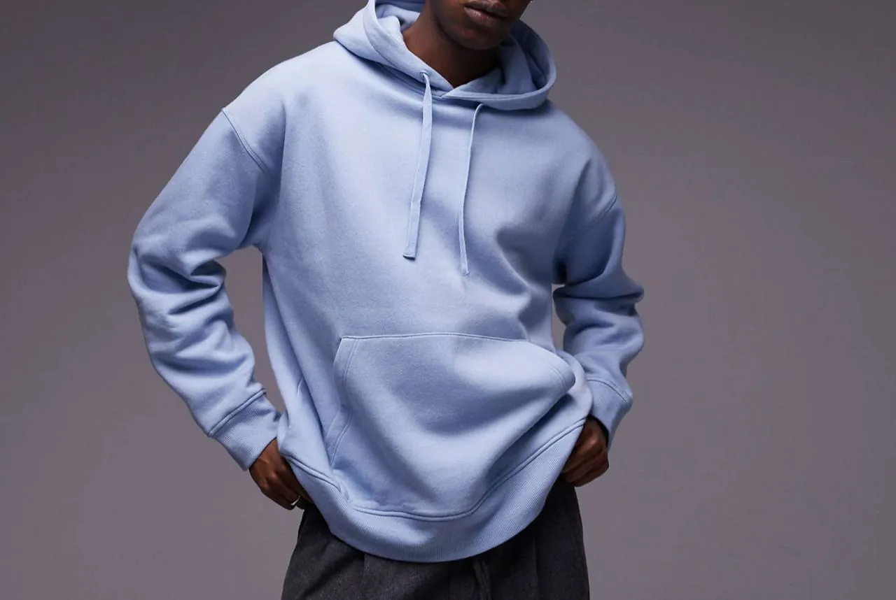 Худи Topman пастельно-синий размер M 1