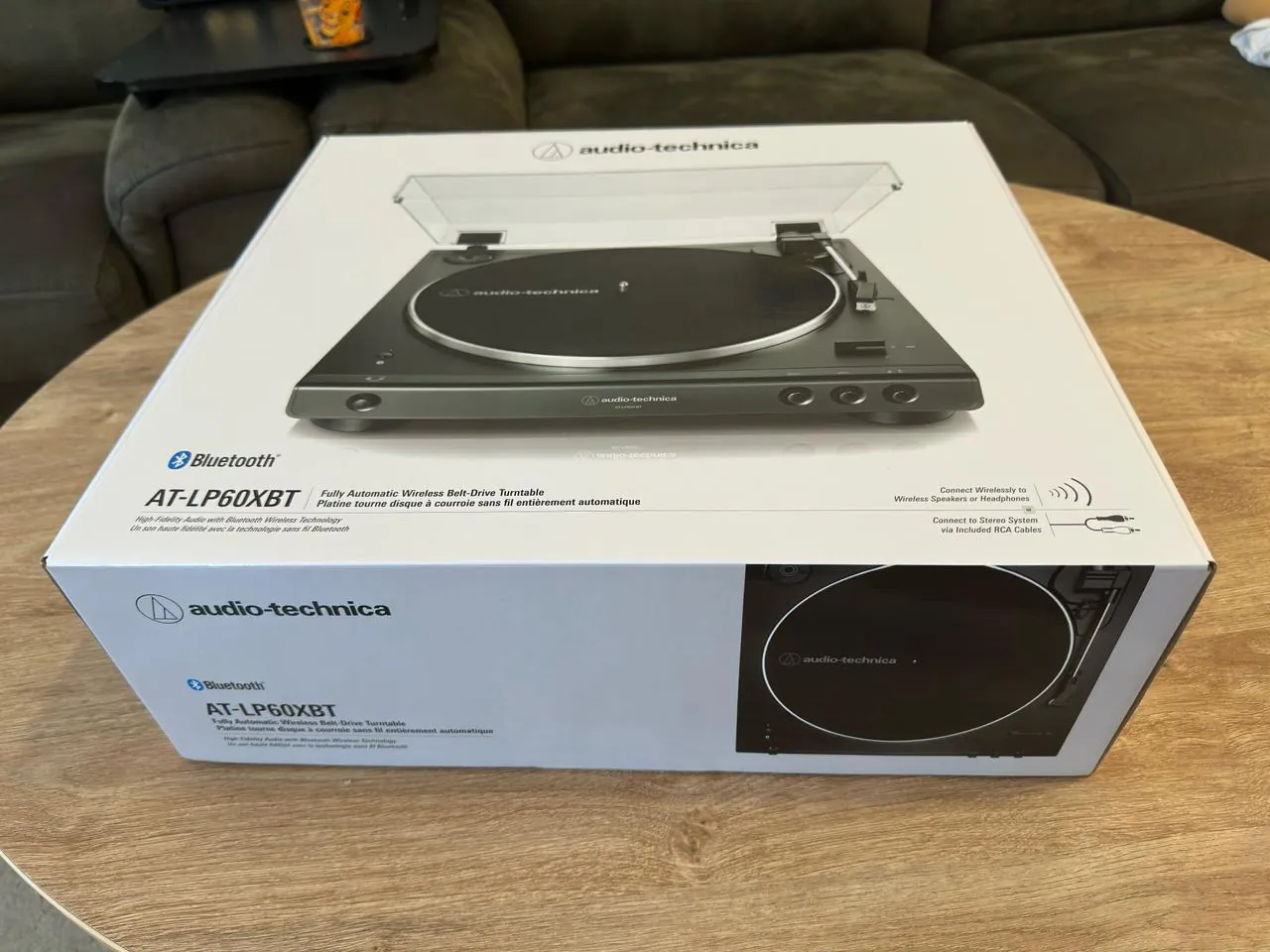 Проигрыватель Audio-Technica AT-LP60XBT 3