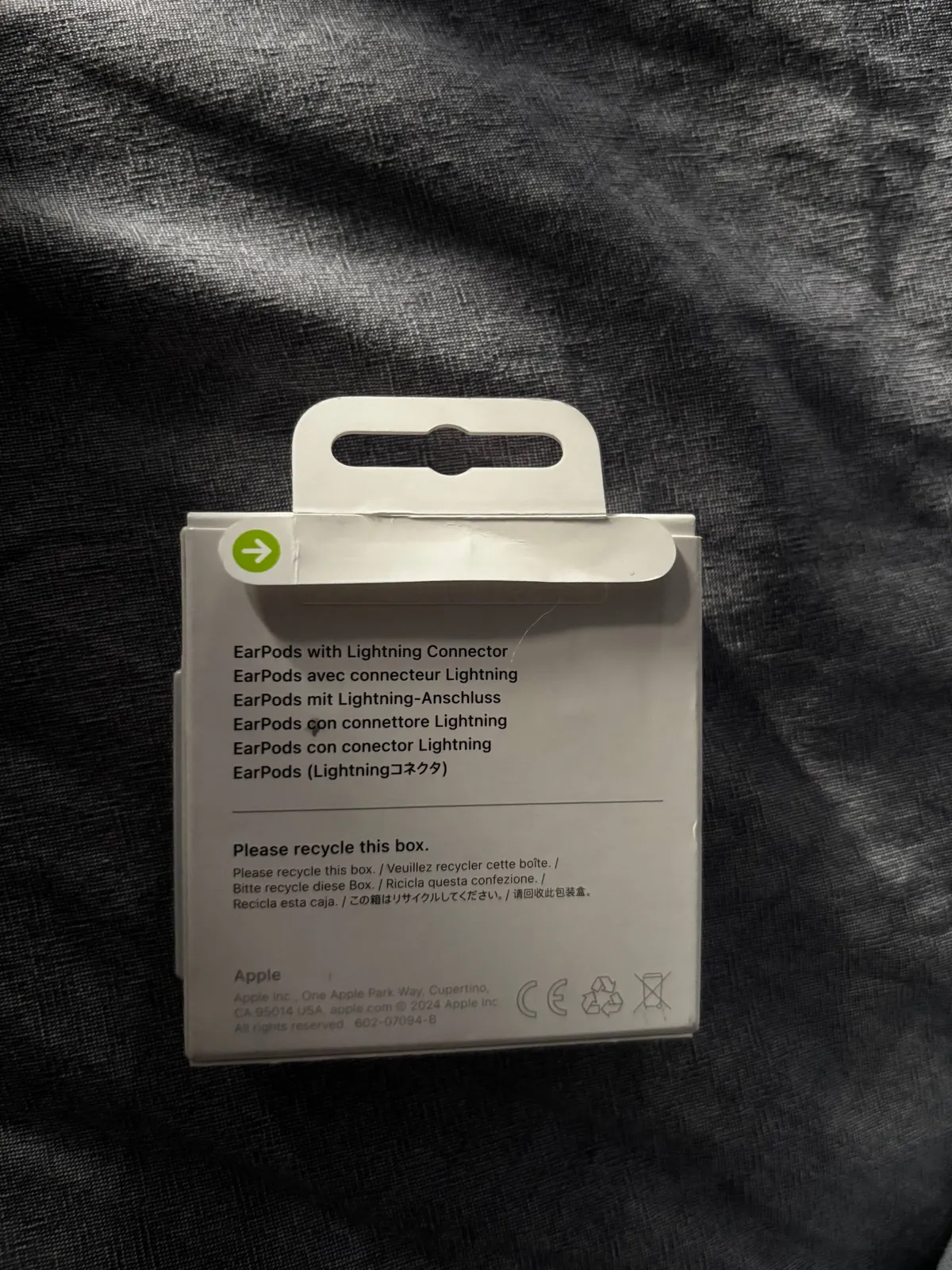 Apple EarPods с Lightning новые оригинал 2