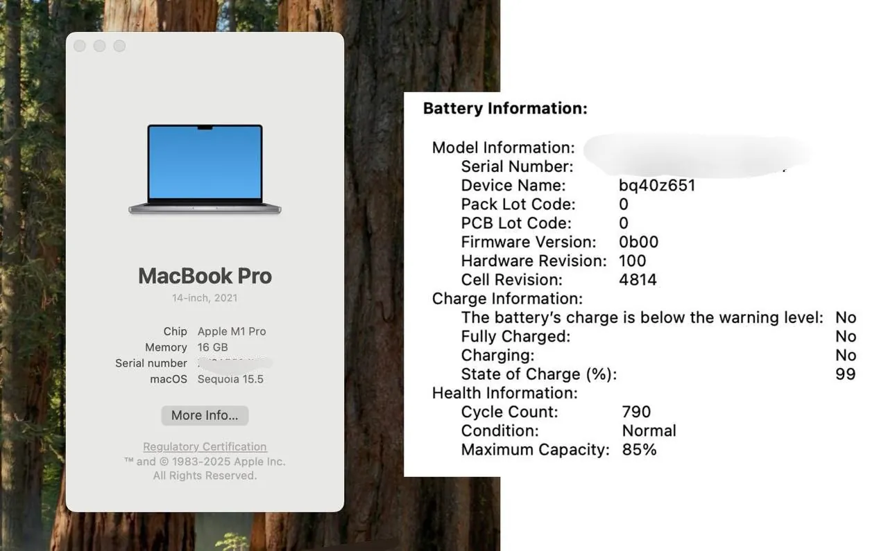 MacBook Pro 14 2021 M1 Pro 16GB 7