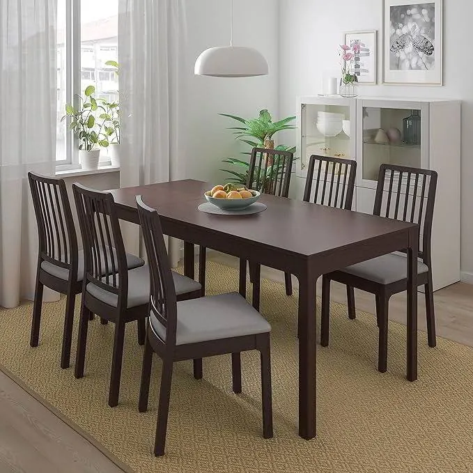 Стол IKEA EKEDALEN обеденный раздвижной 120/180×80 1