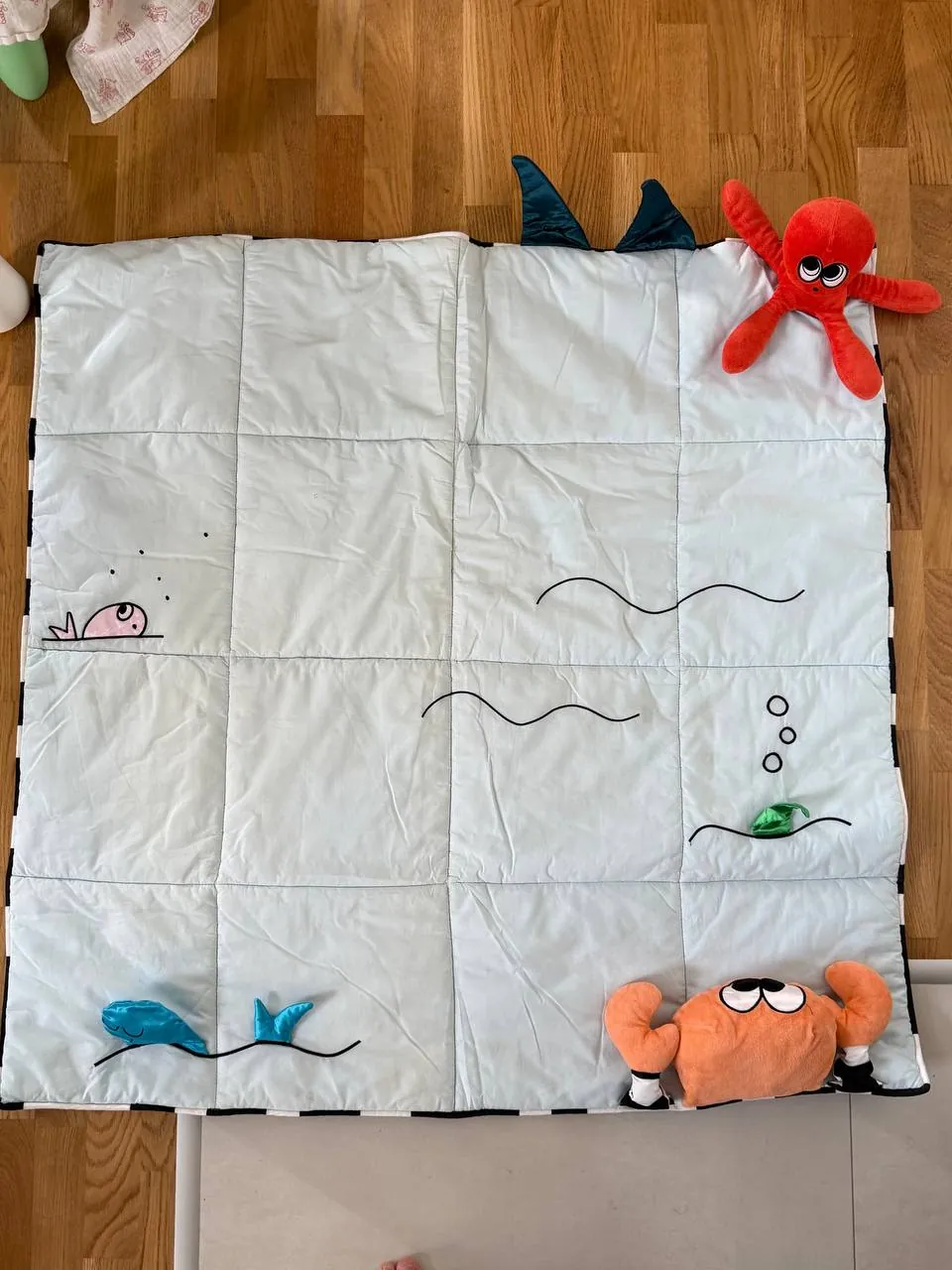 Развивающий коврик IKEA KLAPPA 114×114 см 1