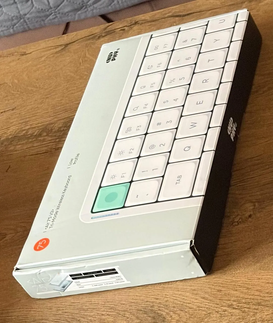 Клавиатура Nuphy Air75 v3 Nano Switch белая 1