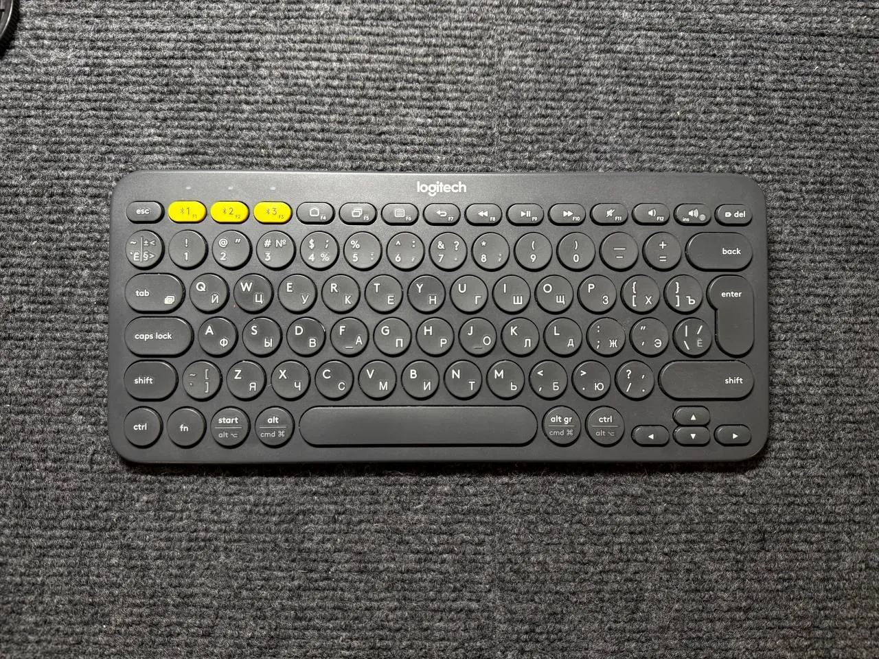 Клавиатура Logitech K380 Bluetooth русская 1