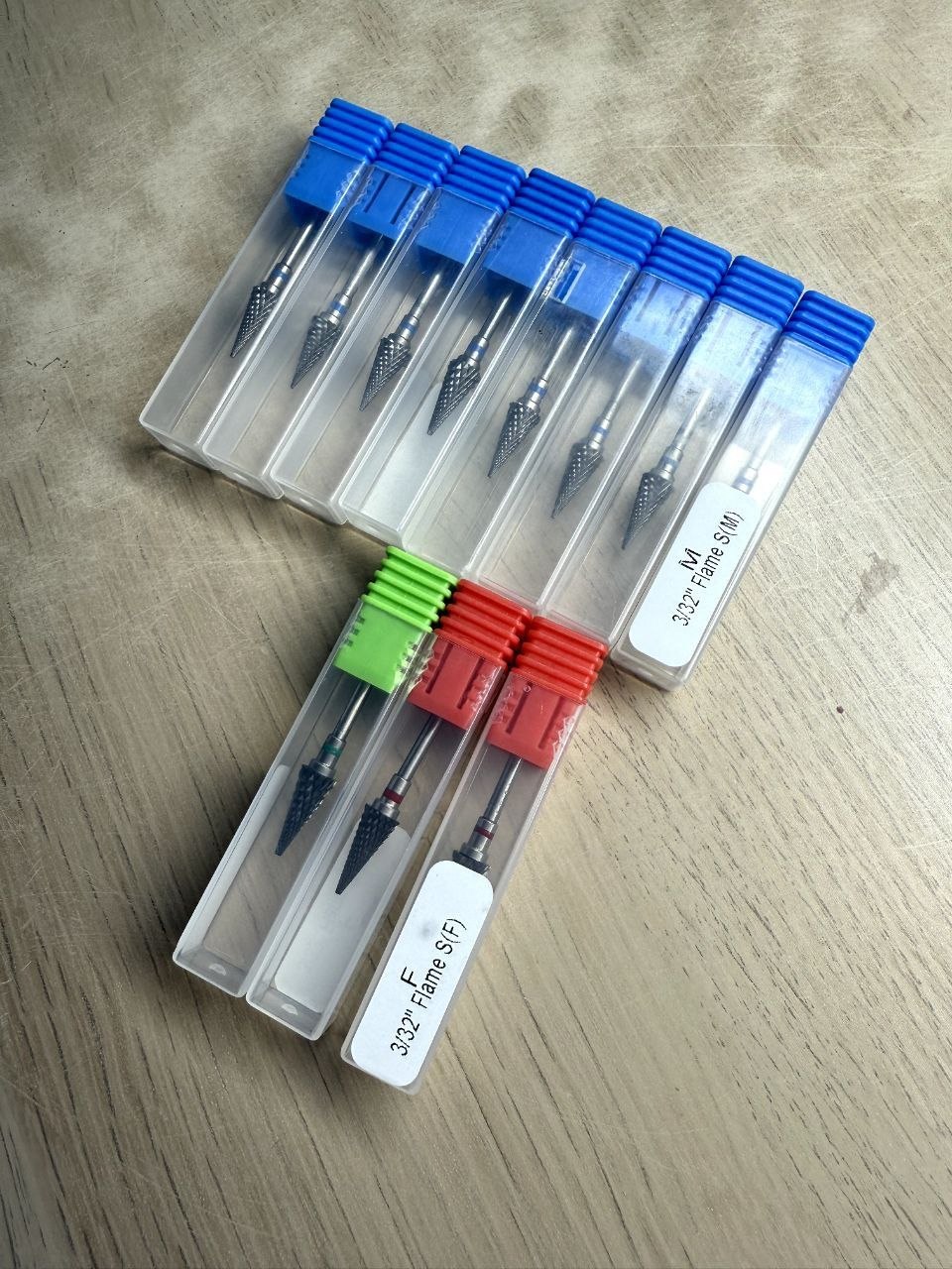 Фрезы пламя 4