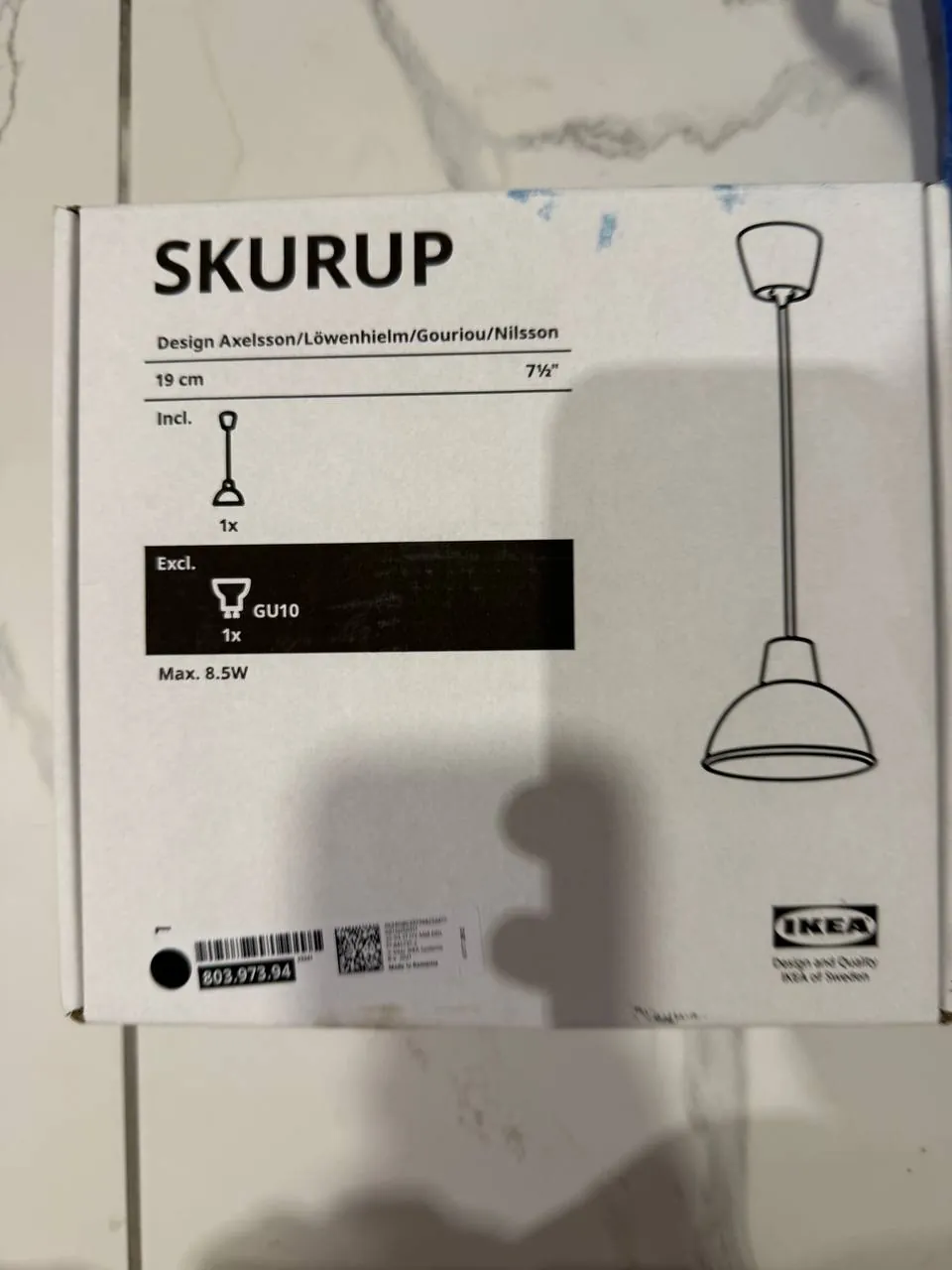 Светильники IKEA KABOMBA и SKURUP новые 4