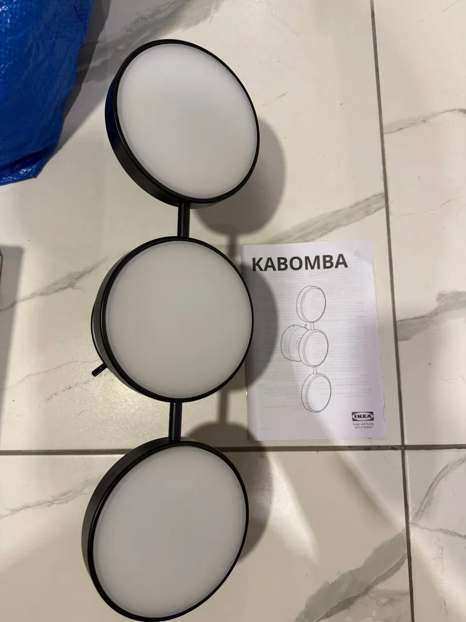 Светильники IKEA KABOMBA и SKURUP новые 2