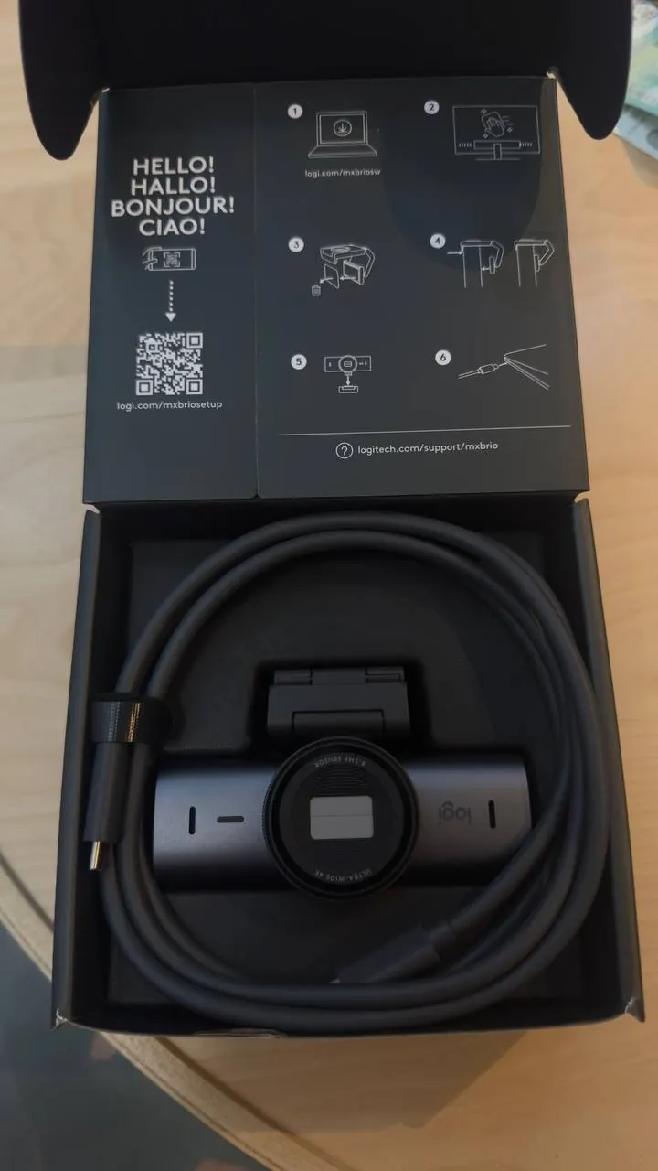 Веб-камера Logitech MX Brio 4K 3