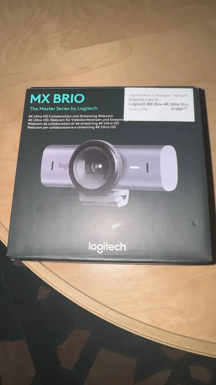 Веб-камера Logitech MX Brio 4K 1