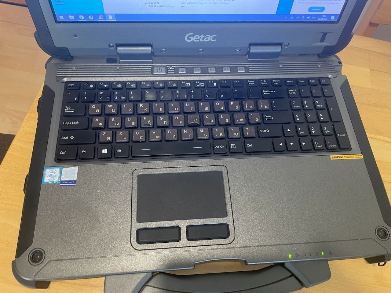 Продаю защищённый ноутбук Getac X500G3 2