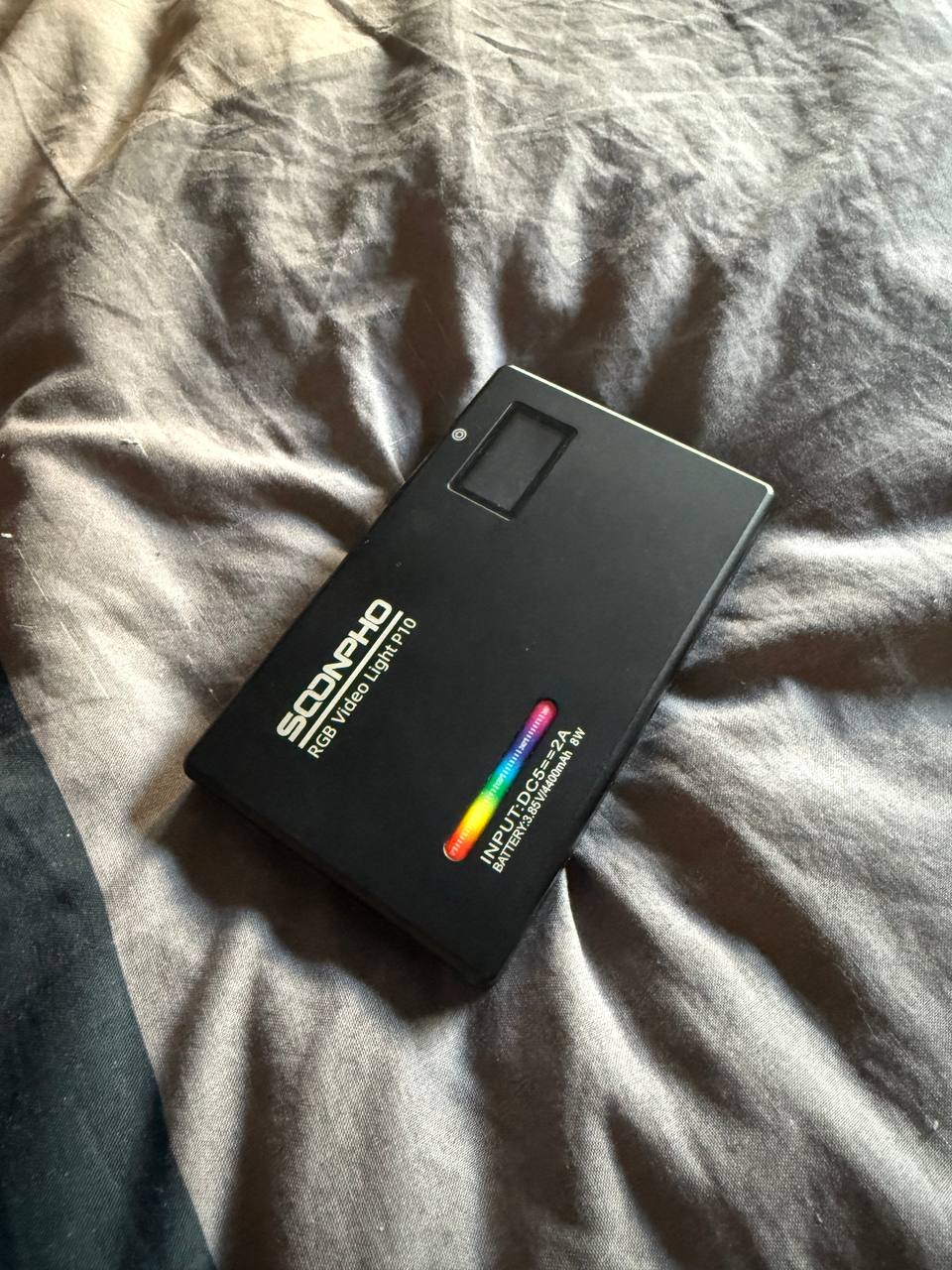 Портативный видеосвет Soonpho RGB P10 1