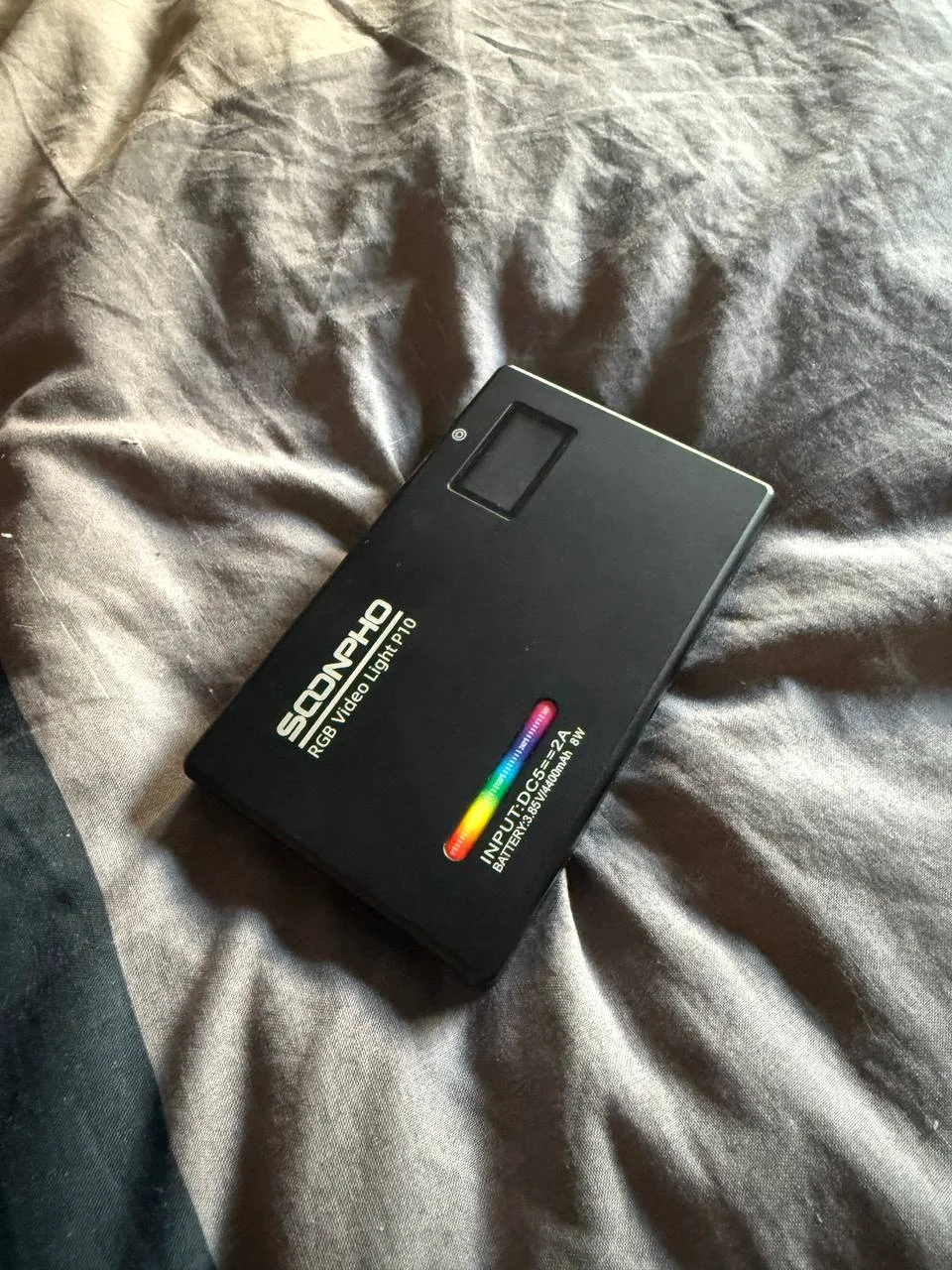 Портативный видеосвет Soonpho RGB P10 1