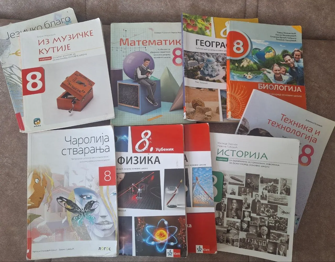 Учебники 6 7 8 класс Нови-Сад 1