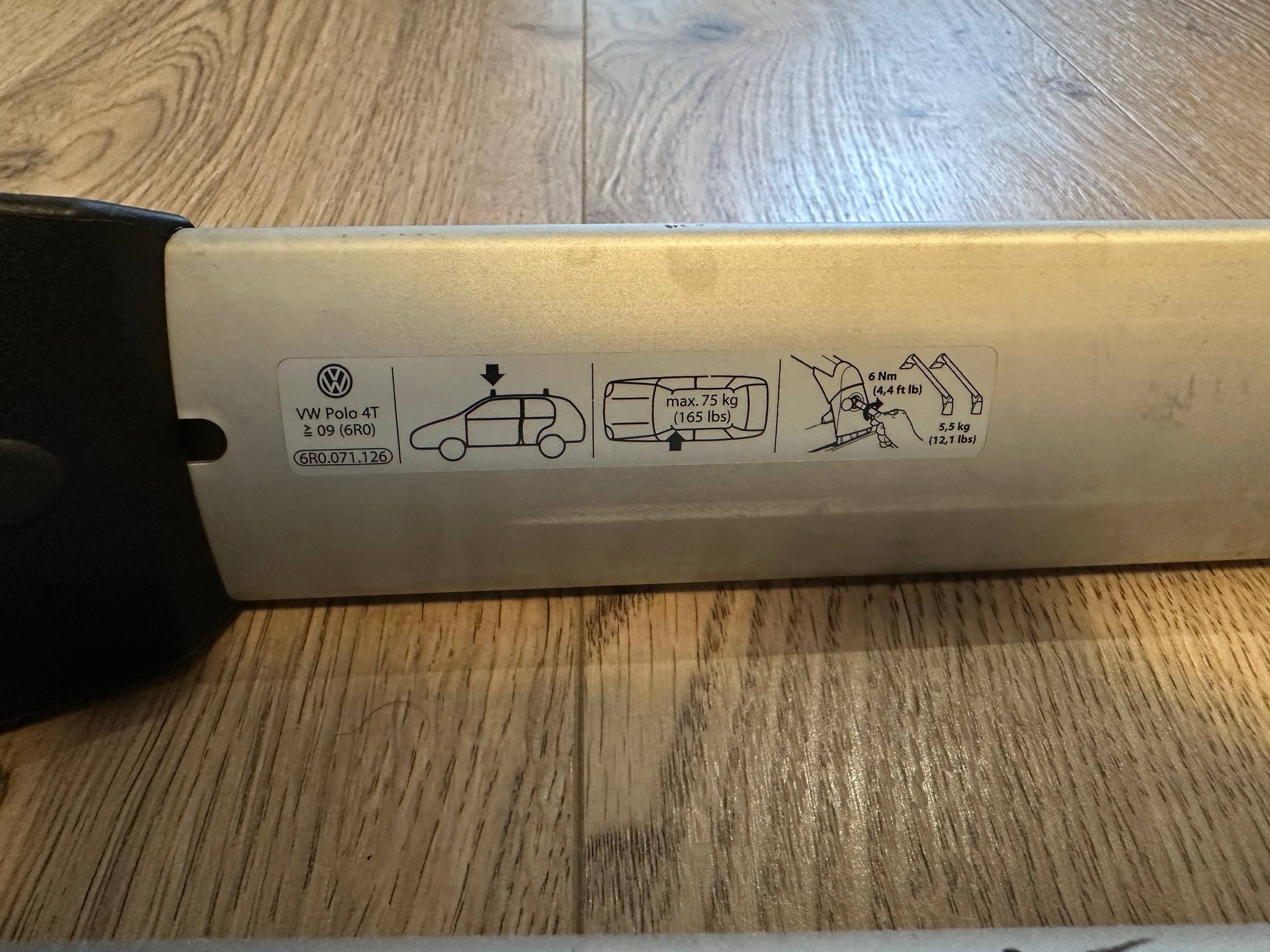 Рейлинги для VW Polo V 5