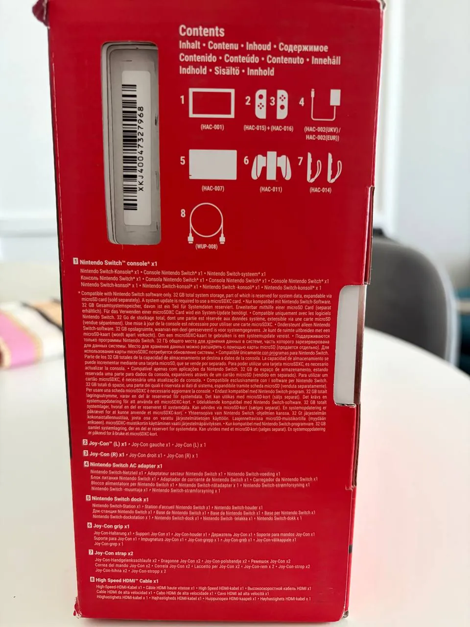 Nintendo Switch новый в коробке 4