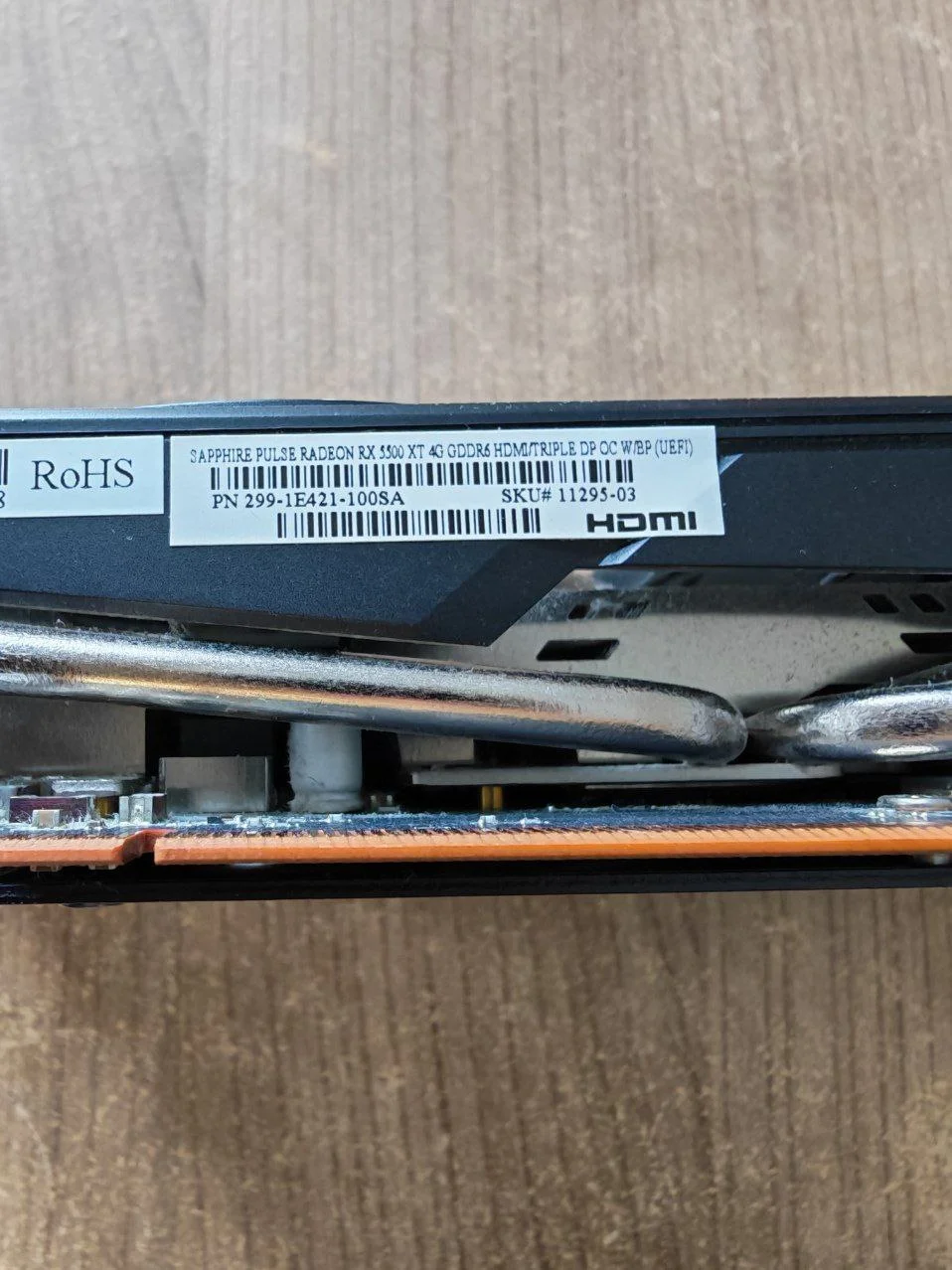 Видеокарта Radeon rx5500xt 2