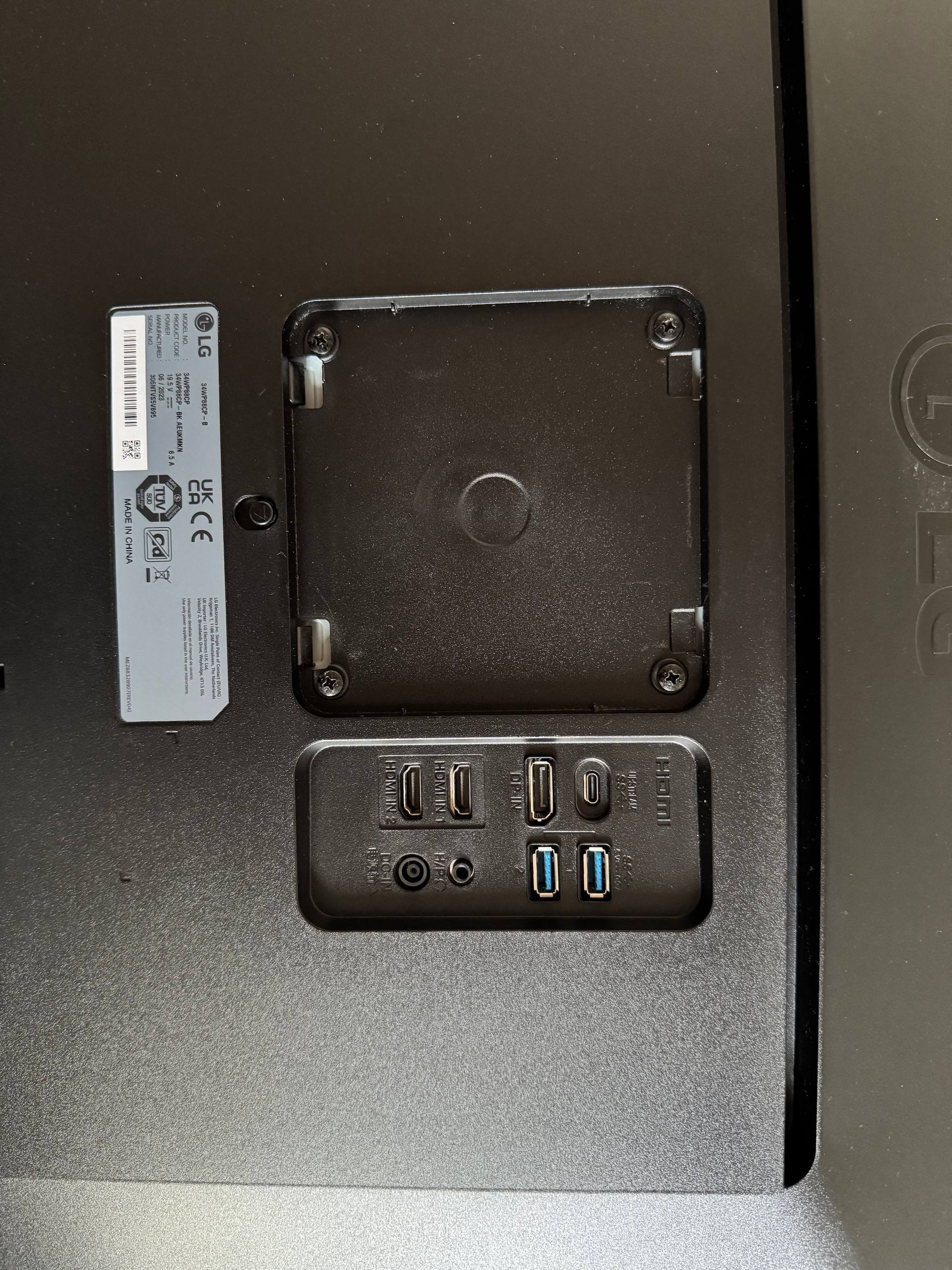 LG UltraWide Monitor Ergo 34” 5