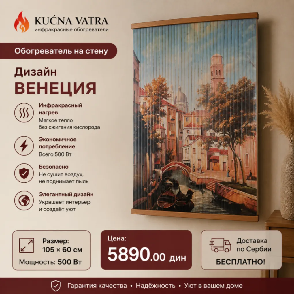 Обогреватель  "домашний очаг" 1