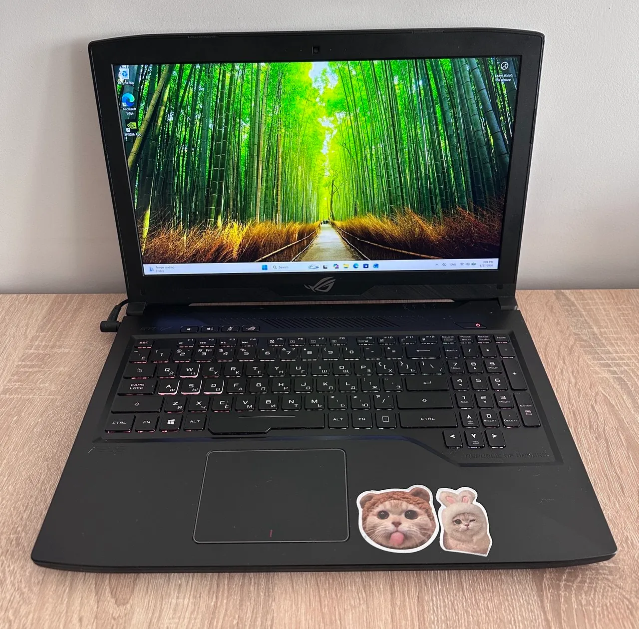 Ноутбук ASUS ROG GL503VD игровой 1